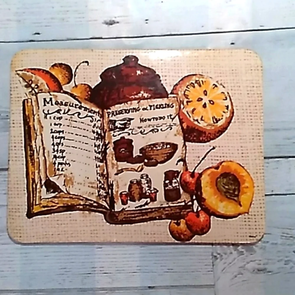 Vintage 1970s pot trivet farmhouse country kitchen